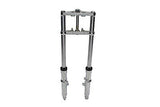 Fork Assembly with Chrome Sliders 2" Over Stock FITS: FX 1980-1983
