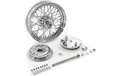 16" Wheel and Brake Drum Assembly Chrome FITS: XL 1975-1978 Rear