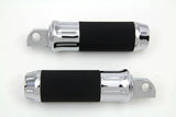Chrome Plain Style Footpeg Set
