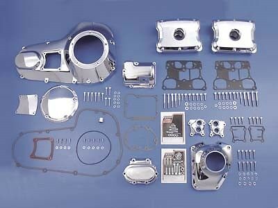 Chrome Engine Dress Up Kit for Harley Touring FLT 2001-2006 TC-88