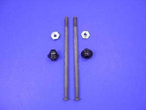 12" Spring Rods Kit for Springer Fork Builders incl. bushings/rod balls + Nuts