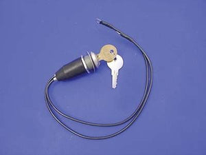 Mini ignition switch with "On-Off" positions, two keys, and 12" lead.