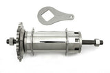 Thor Rear Hub Assembly w nickel plated finish made by Michael Lange Company