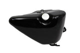 Side fill oil tank for 1997-2003 XL Sportster models features black finish