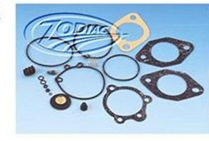 Keihin carburetor rebuild kit w/ needle, o-rings, diaphragm, Replaces 27006-76