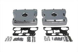 Chrome Rocker Box Set, Fits Harley Twin Cam FXST, FXD, FLT 1999-UP