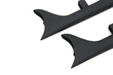 Wyatt Gatling 32" Scalloped Fishtail Set Black