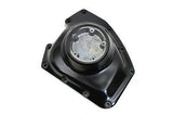 Black Cam Cover replaces OEM No: 25369-01A for Harley 2001-UP