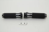 Black Cobra Style Handlebar Grip Set