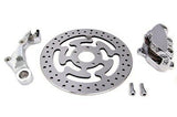 Chrome Rear 4 Piston Caliper and 11-1/2" Disc Kit fits Harley FLT 2008-UP