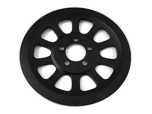 Outer Pulley Cover 70 Tooth Black Fits FXD 2007-UP