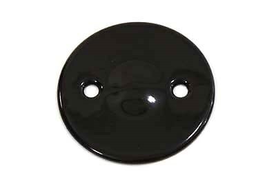 Black inspection cover has a gloss black powder coat with dimple.FitsEL1936-1940