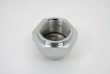 1"-24 Chrome Acorn Steering Stem Top Nut, Fits Harley Big Twin's w/1" neck post