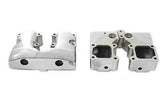 Chrome rocker boxes for Shovelheads, cast aluminum, FL 1966-1984, FX 1971-1984