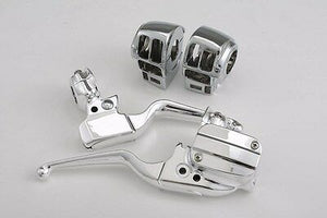 Chrome Handlebar Control Kit Fits FLT 2008-2013