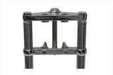 Fork Assembly with Chrome Sliders 8" Over Stock