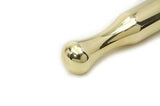 Contour shifter peg is constructed of solid brass.