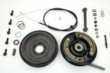 Chrome brake backing plate kit FITS: UL 1936-1948 EL 1936-1940 FL 1941-1948