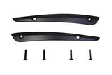 Black Split Windshield Trim Set, Replaces OEM No: 57400320, FLTR 2015-UP