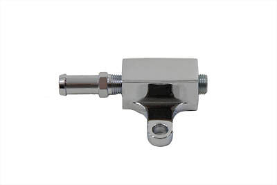 Remote Mount Oil Drain block allows remote mounting & includes drain plug