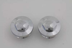 Primary Cap Set Chrome,hex style Fits XL 1986-1990