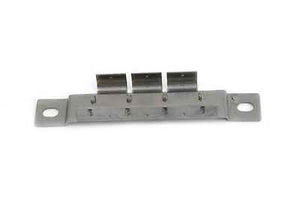 CIRCUIT BREAKER BRACKET FOR 3, standard 15 or 30 amp breakers snap firmly in