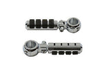 Chrome Cats Paw Style Footpeg Set