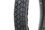 Front or Rear Firestone - logo on sidewall - 4.00 X 18" Blackwall w/ lug tread