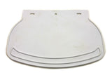 Mud Flap Rubber White Plain