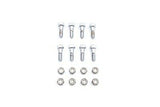 Chrome rear brake drum bolt. Fits: K 1952-1956 XL 1957-1978
