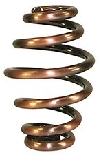 Antique Copper Plated, 3" Tall/High, Bobber Motorcycle Sprung Solo Seat Springs
