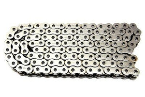 O-Ring 120 Link Chain, Nickel Finish, Typical Harley Size #530