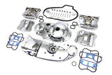 Chrome Engine Dress Up Kit, Fits Harley Sportster XL 1986-1990