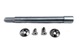 Chrome Flush Mount Front Axle Kit for Harley FL 2008-UP