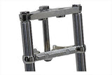 Fork Assembly with Chrome Sliders 12" Over Stock