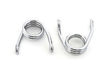 Chrome Plated, 3" Tall, Solo Seat Torsion Hairpin Springs, Right & Left Winding