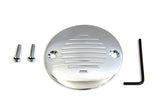 Grooved Ignition System Cover 2-Hole Chrome