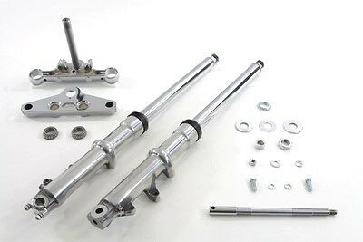 41mm Wide Glide Fork Kit with Polished Sliders Fits: XL 1982-UP 10