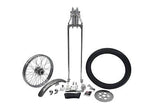 36" Springer Fork Kit incl. Caliper,Disc,fender,21" wheel,axle,riser studs,tire