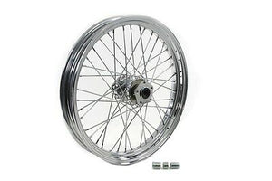 Chrome Front 23" x 3.00" dual disc wheel for FLT 1984-1999