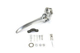 Harley FL 1941-64 Replica brake lever w formed clamp & cadmium plated Hardware