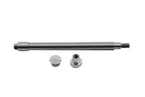 Chrome Flush Mount Front Axle includes end caps, Fits FLT 1984-1999