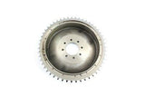 Chrome rear brake drum includes sprocket riveted on, replaces OEM No: 41401-52