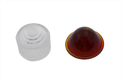 LENS SET, RED AND CLEAR, CONE STYLE