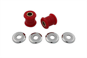 HANDLEBAR RISER DAMPER KIT, RED