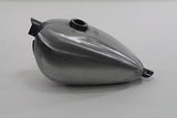 Chopper Peanut Gas Tank, 2.0 gallons fits 1-1/2" frame tubing, 1/4" NPT Petcock