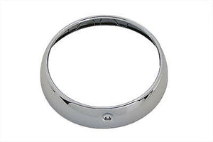 Chrome Contoured 7" Headlamp Rim