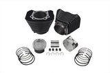 Black 1200 Sportster Cylinder & Piston Conversion Kit for 2004-UP w 10:1 piston