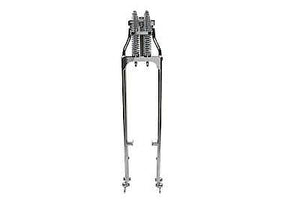 34" Chrome Spring Fork Kit Tapered