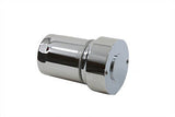 Chrome Adapter - Use Generator Position @ Alternator Flatside Cases @ Oil Filter
